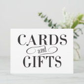 Trouwkaarten & Cadeaus Bord Kaart (Staand voorkant)