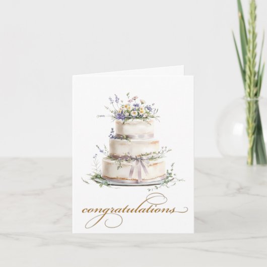 Trouwkaarten gefeliciteerd bedankkaart (Voorkant)