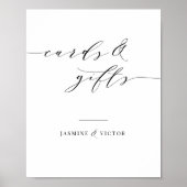 Trouwkaarten & Gift Table Papier Poster Bord J102 (Voorkant)