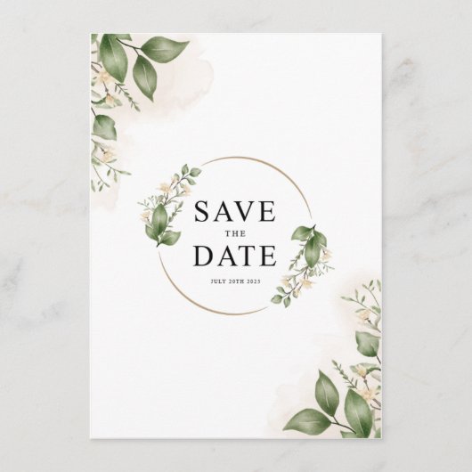 trouwkaarten kaart (Voorkant)