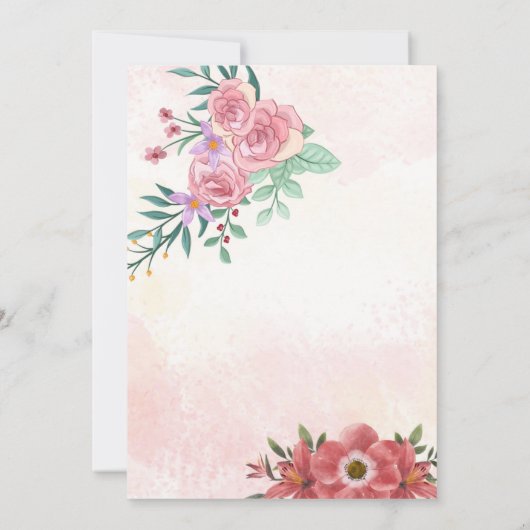 trouwkaarten  kaart (Achterkant)