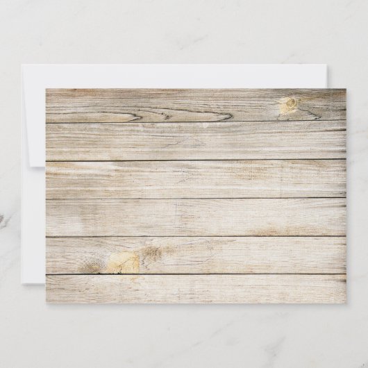 Trouwkaarten met antieke fiets Save the Date (Achterkant)