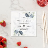 Trouwkaarten te bewerken servet (Insitu)