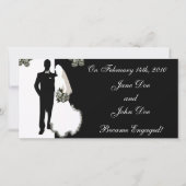 Trouwkaarten voor de aankondiging van onze verlovi