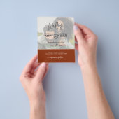 TROUWKAARTJE FOTOGRAFIE Budget Overlay Tekst LeahG Flyer (Hand)