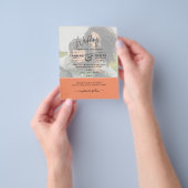 TROUWKAARTJE FOTOGRAFIE Budget Overlay Tekst LeahG Flyer (Hand)