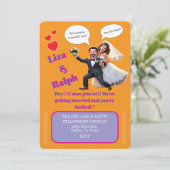 " TROUWKAARTJE " KAART (Staand voorkant)