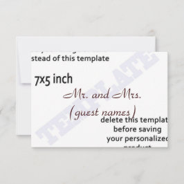 TROUWKAARTJE TEMPLATE VOOR BEGELEIDING KAART