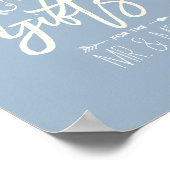 Trouwkaartjes & Cadeaus Waterverf Succulenten Poster (Hoek)