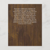 TROUWKAARTJES VOOR EEN BUDGET  Goud Glitter Geomet (Achterkant)