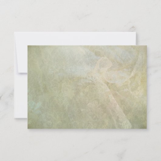 Trouwkant abstract RSVP kaartje (Achterkant)