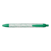 Trouwkant inkt pen memento cadeau aqua mint groen (Achterkant)