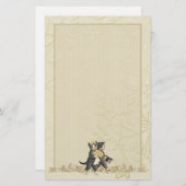 Trouwkatten - Ivoor Briefpapier (Voorkant / Achterkant)