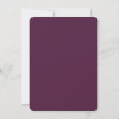 Trouwkleurpaletkaart met Hex-kleurcodes Kaart (Achterkant)
