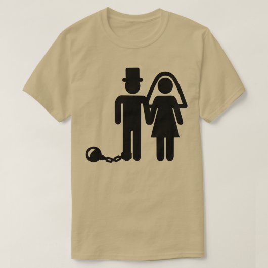 Trouwkoppel banden t-shirt