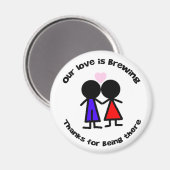 Trouwkoppel Magneet (Voorkant / Achterkant)