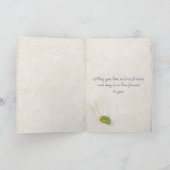 trouwkosmosbloem kaart (Binnen)