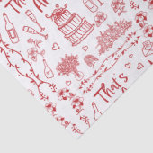 Trouwkrabbels Tissuepapier (Detail)