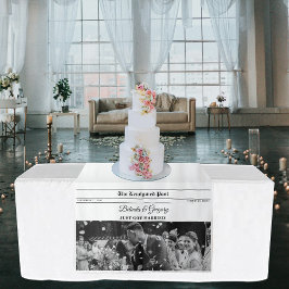 Trouwkrant Leuk Fototafelkleed Bord Wandkleed