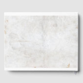 Trouwkrant Oude Kranten Huwelijk Gastenboek (Achterkant)