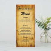 Trouwkunst in Japanse bamboe kalligrafie uit het v Menu (Staand voorkant)