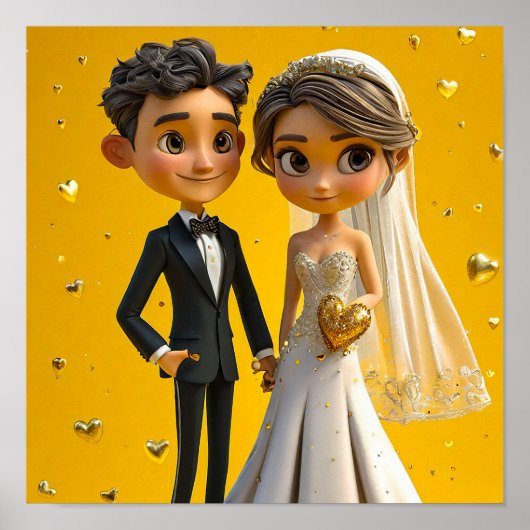 Trouwkunst Poster (Voorkant)