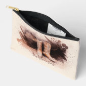 Trouwlaarzen bij de houtstapel waterverf etui (Open)