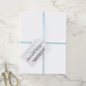 Trouwlabel 016 Rechthoek Cadeaulabel (Met Touw)