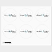 Trouwlabel 016 ronde sticker (Vel)