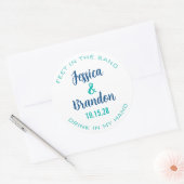 Trouwlabel 30507 ronde sticker (Envelop)