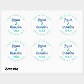 Trouwlabel 30507 ronde sticker (Vel)