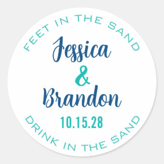 Trouwlabel 30507 ronde sticker