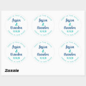 Trouwlabel 30507 ronde sticker (Vel)