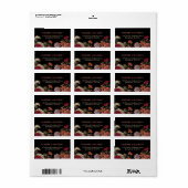 Trouwlabel 'Tot de Dood Ons Scheidt' Etiket (Full Sheet)