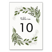 Trouwlentafel Nr. Kaart (Voorkant)