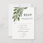 Trouwlente, RSVP-kaart RSVP Kaartje (Voorkant)