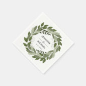 Trouwlentes Cocktail servetten (Hoek)