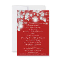 Trouwlichten potten glitters grijs zilver rood