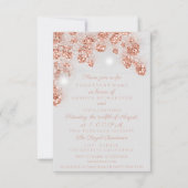 Trouwlichtjes potten Rustic Rose Goud Bleekgrijs Kaart (Voorkant)