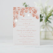 Trouwlichtjes potten Rustic Roze Goud Stof Grijs Kaart (Staand voorkant)