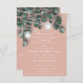 Trouwlichtpotten Rustiek Groen Poeder Bosland Kaart (Voorkant / Achterkant)