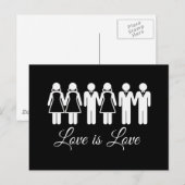 TROUWLIEFDE IS LIEFDE BRIEFKAART (Voorkant / Achterkant)