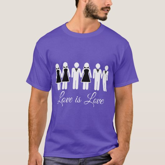 TROUWLIEFDE IS LIEFDE T-SHIRT (Voorkant)