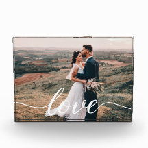 Trouwliefdes Script Persoonlijke Fotocadeau