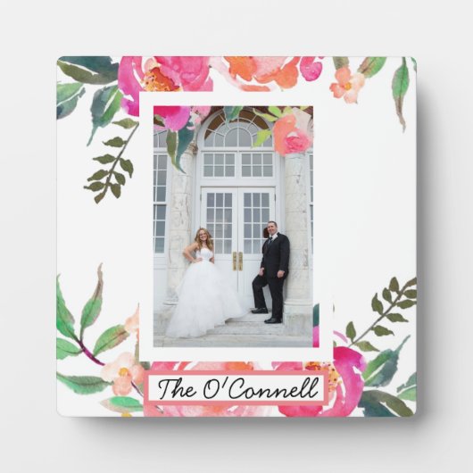 Trouwlijst Fotoplaat (Voorkant)