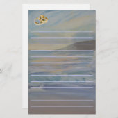 trouwlijstplanner briefpapier (Voorkant / Achterkant)