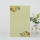 trouwlijstplanner briefpapier (Staand voorkant)