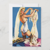 Trouwlingerie douche kaart (Voorkant)