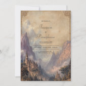 Trouwlocatie Castle Peaks Enchanted Forest Kaart (Voorkant)