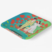 trouwlocatie papieren bordje (Gebogen)